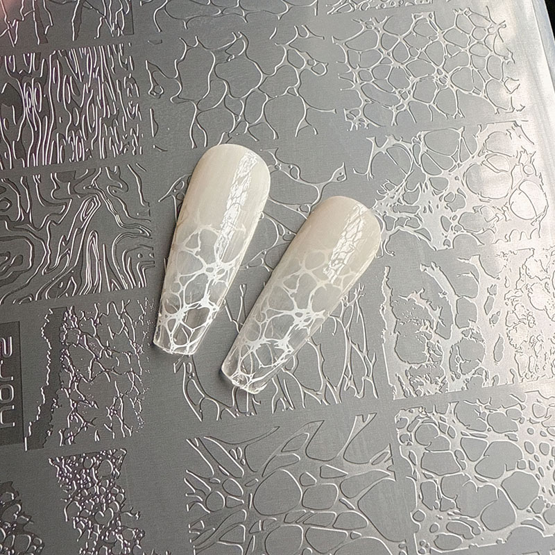 Nail Art Motif - XMQ NAIL ART STAMPING PLATES BUBBLES