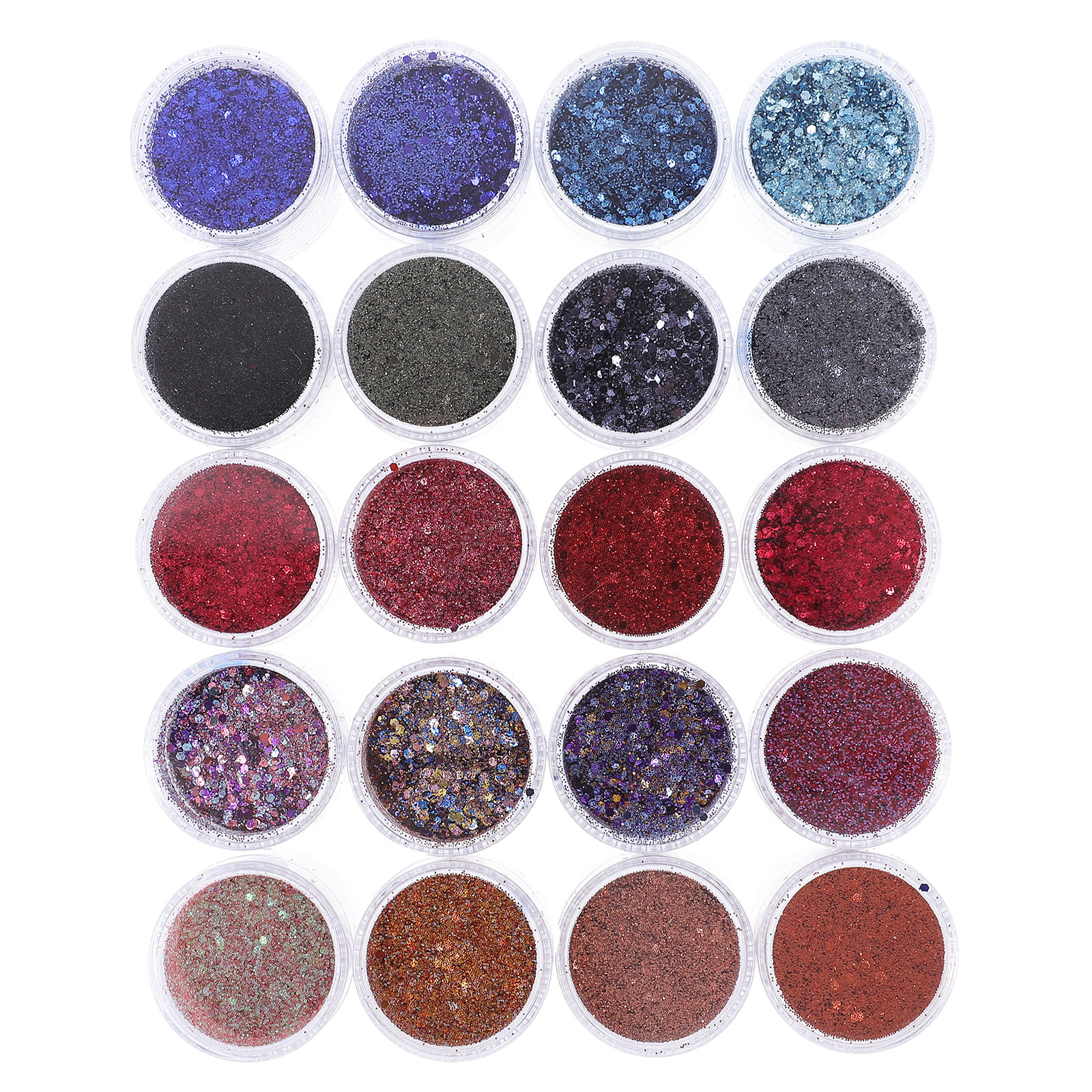 Nail Art Valentines Day - 20Pcs Nail Glitter Sequins Nail Art