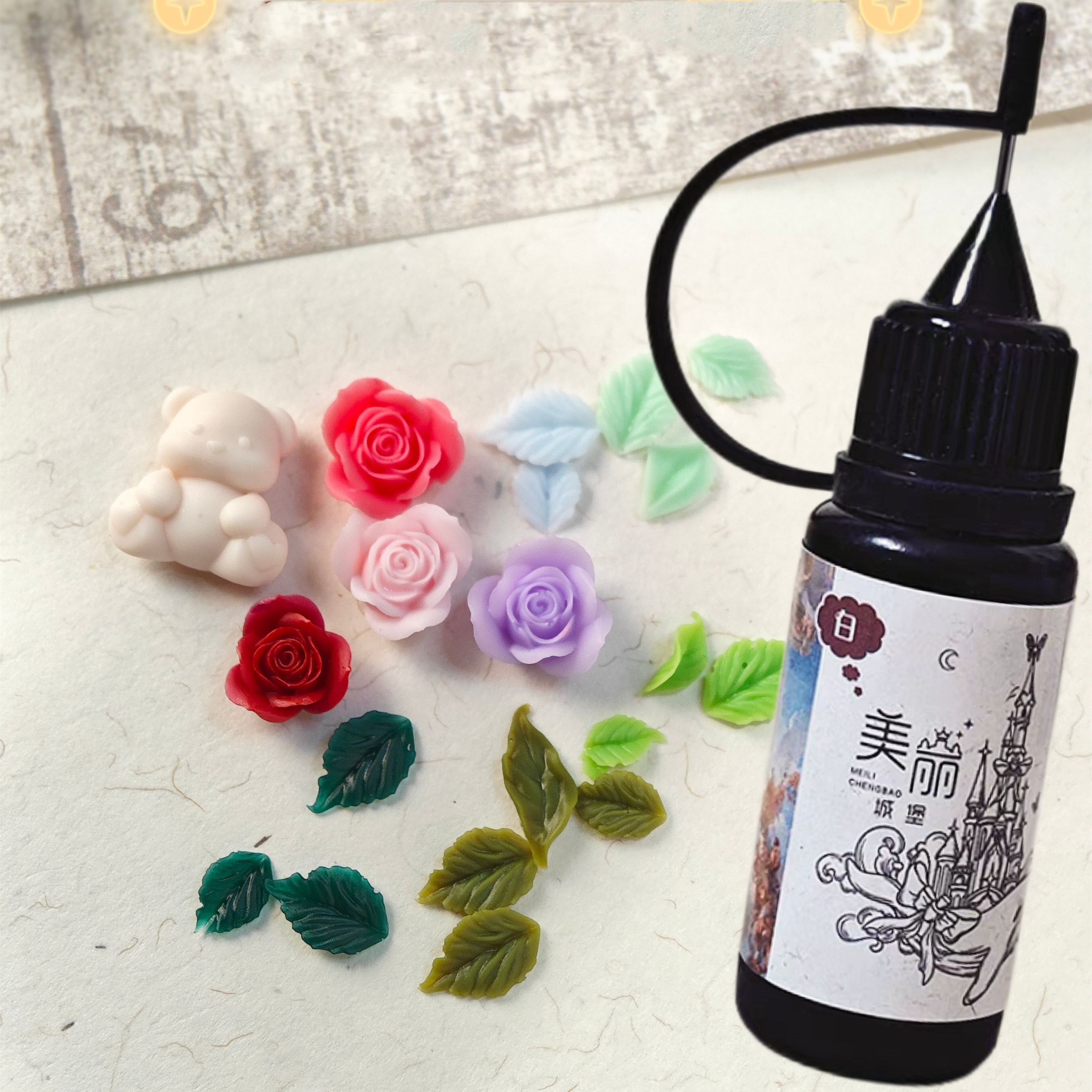 Nail Art Motif - 10g Carved Gel for Nail Mold