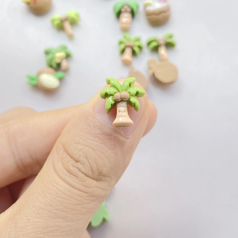 20Pcs Cute Cartoon Coconut Dri - Nail Art Motif ulasan dan harga