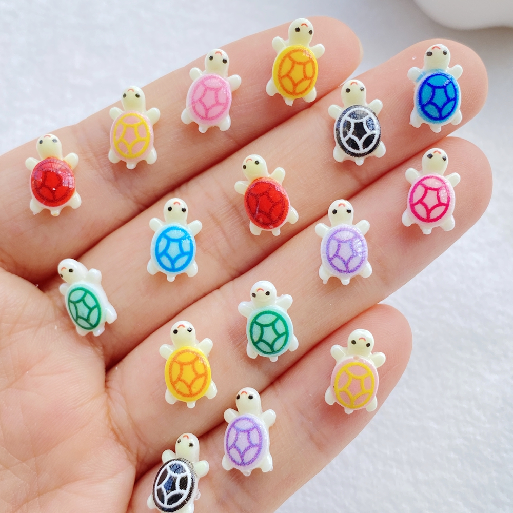 50Pcs Cute Mini Cartoon Little - Nail Art Motif ulasan dan harga