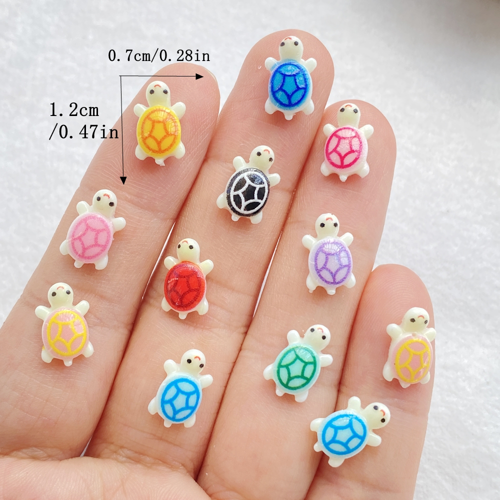 50Pcs Cute Mini Cartoon Little - Nail Art Motif ulasan dan harga