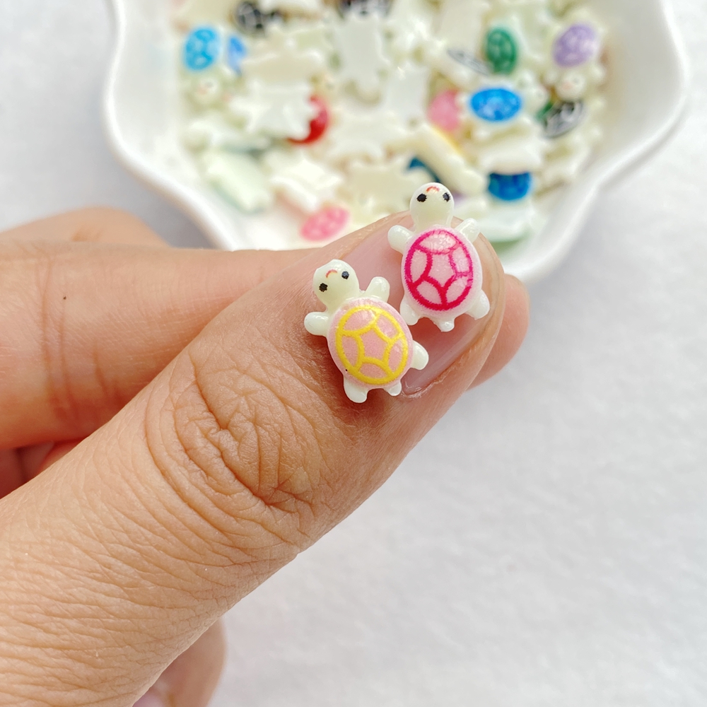 50Pcs Cute Mini Cartoon Little - Nail Art Motif ulasan dan harga