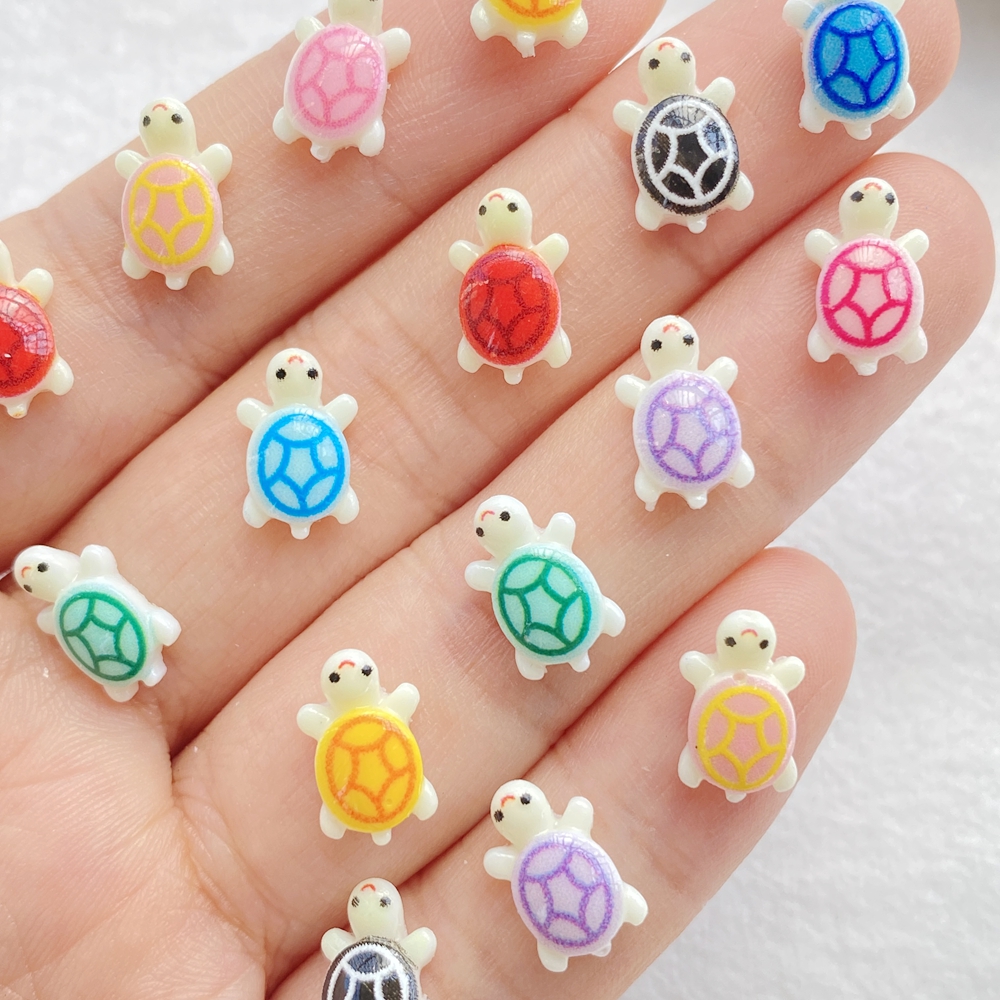 50Pcs Cute Mini Cartoon Little - Nail Art Motif ulasan dan harga