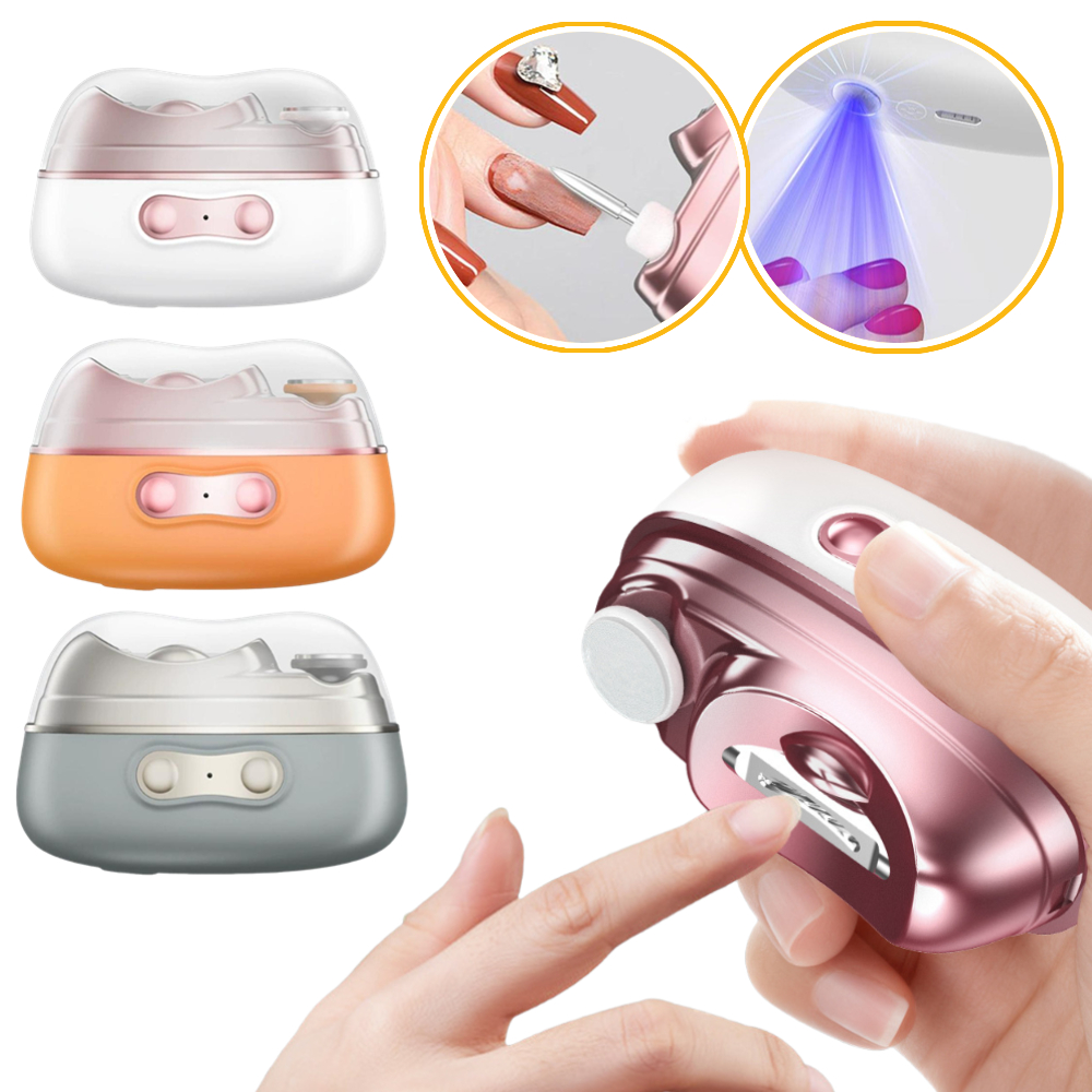 4-in-1 Electric Nail Clipper A - Uv Led Lamp Nail ulasan dan harga