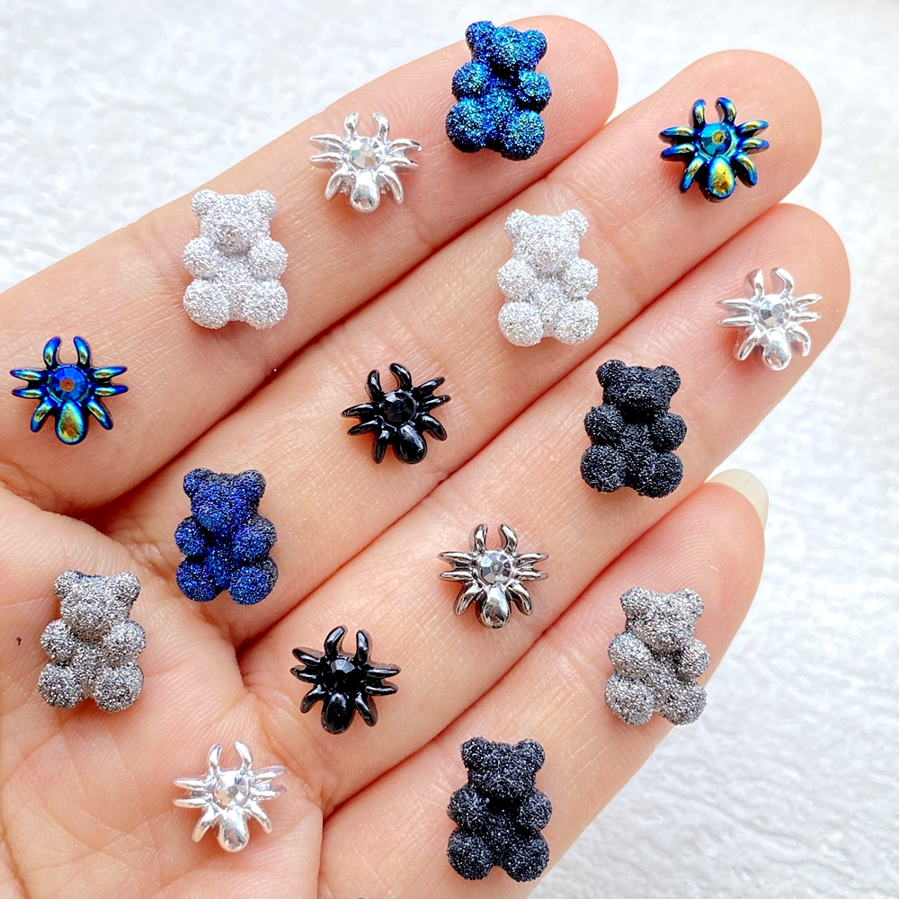 50pcs Resin Cute Mini Cartoon  - Nail Art Motif ulasan dan harga
