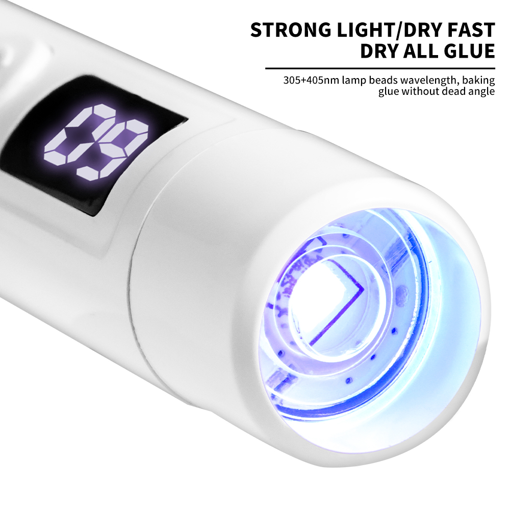 Portable Nail UV LED Lamp Rech - Nail Art Motif ulasan dan harga