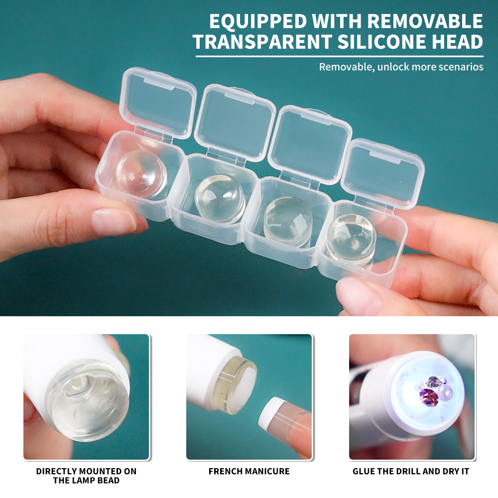 Portable Nail UV LED Lamp Rech - Nail Art Motif ulasan dan harga