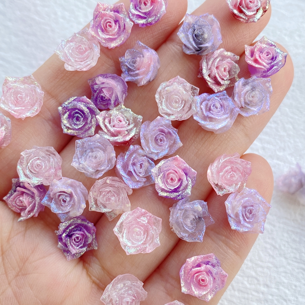 50Pcs Mixed Nail Art Resin Car - Nail Art Motif ulasan dan harga