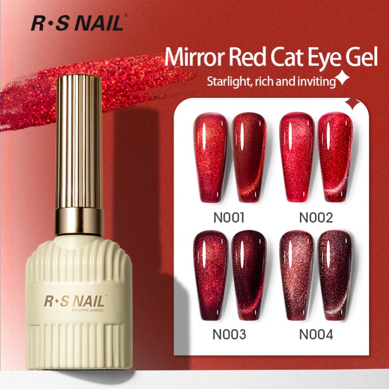 RSNAIL 10ml Cherry Ruby Red Ca - Nail Art Red Wine ulasan dan harga