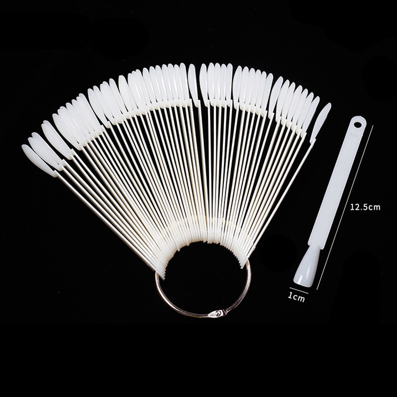 Nail Display Sticks Clear Natu - Nail Art Motif ulasan dan harga