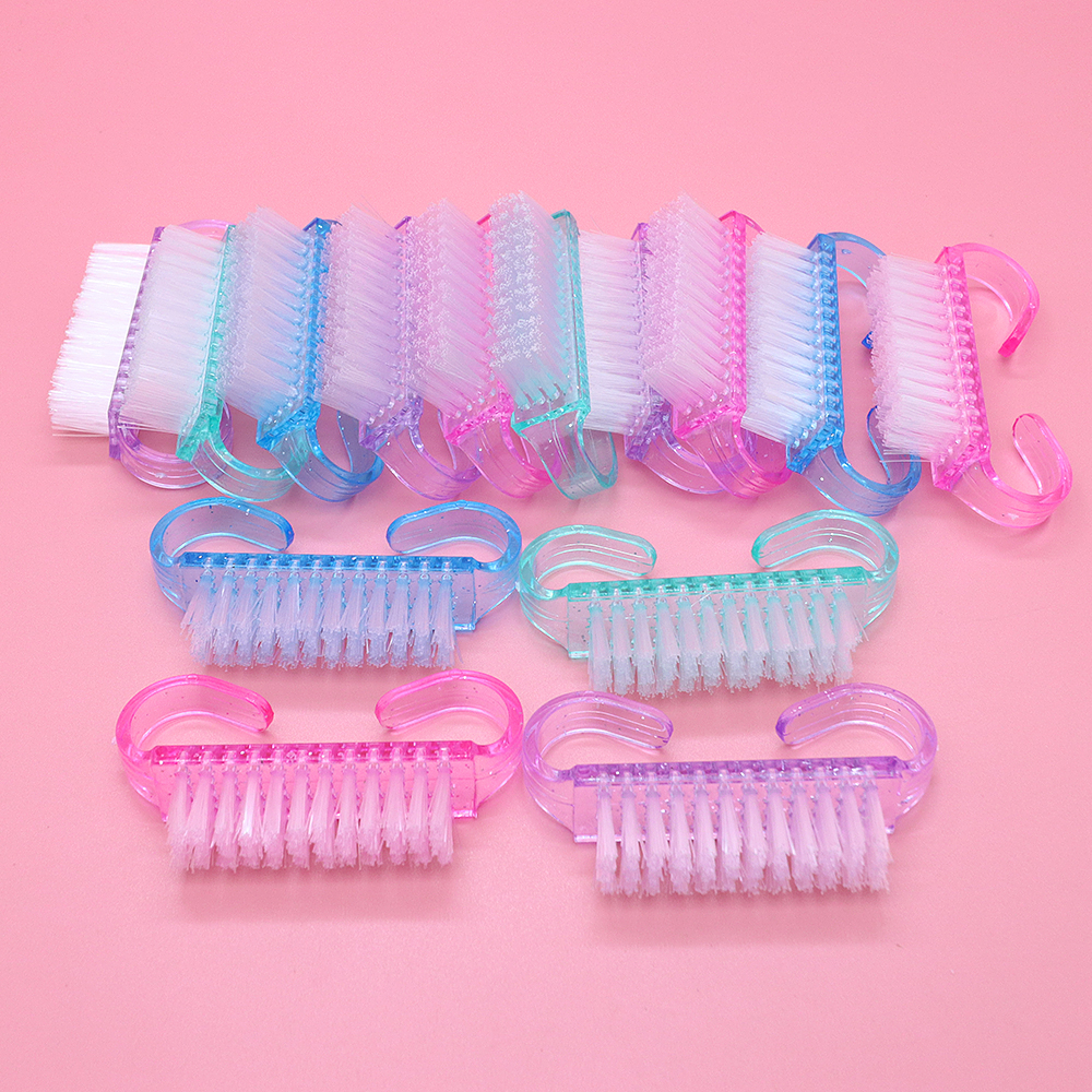 50Pcs/Lot Cleaning Nail Brushe - Nail Art Motif ulasan dan harga