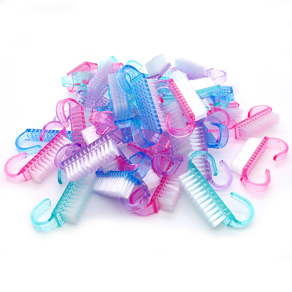 50Pcs/Lot Cleaning Nail Brushe - Nail Art Motif ulasan dan harga