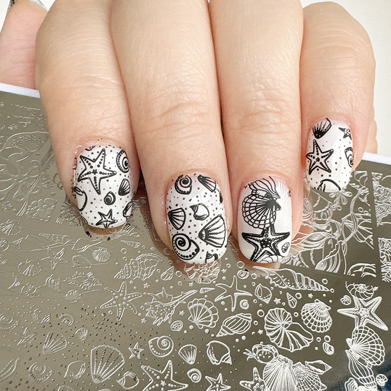 XMQ Nail ART STAMPING PLATES O - Nail Art Motif ulasan dan harga