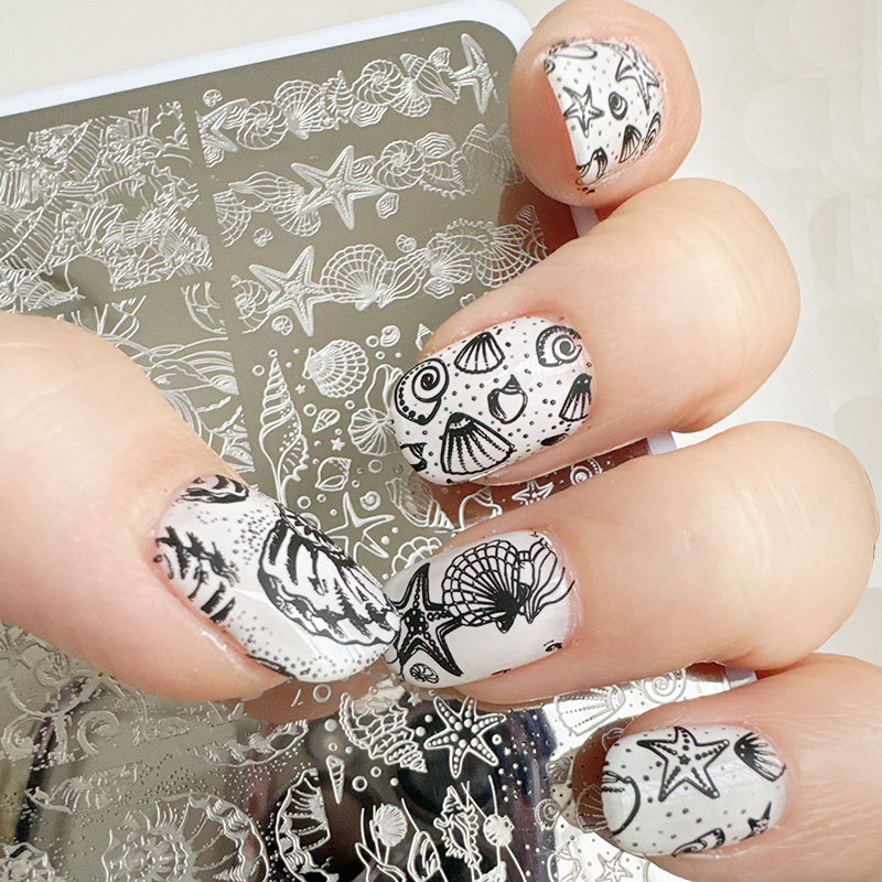 XMQ Nail ART STAMPING PLATES O - Nail Art Motif ulasan dan harga