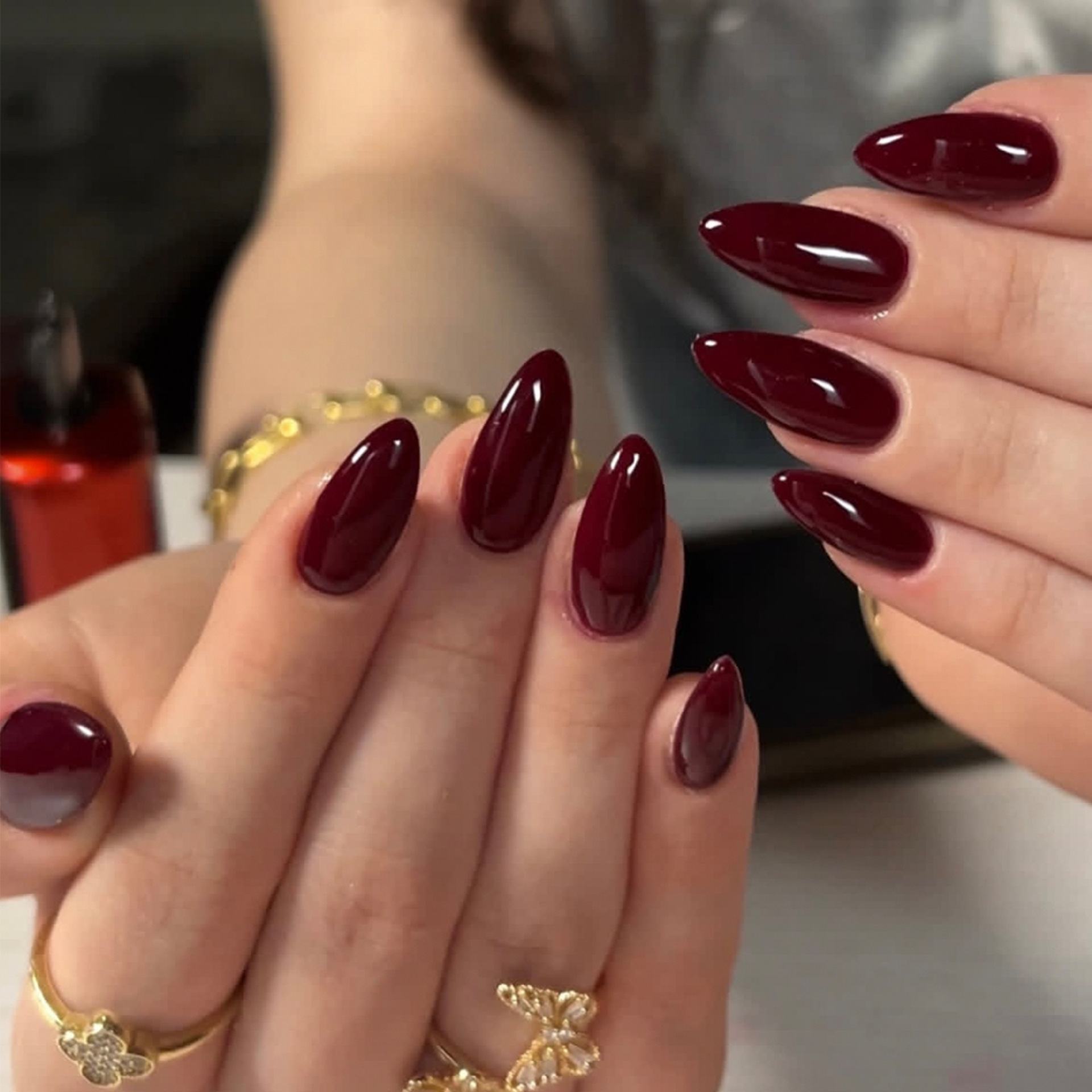 Nail Art Pure Color Wine Red W - Nail Art Red Wine ulasan dan harga