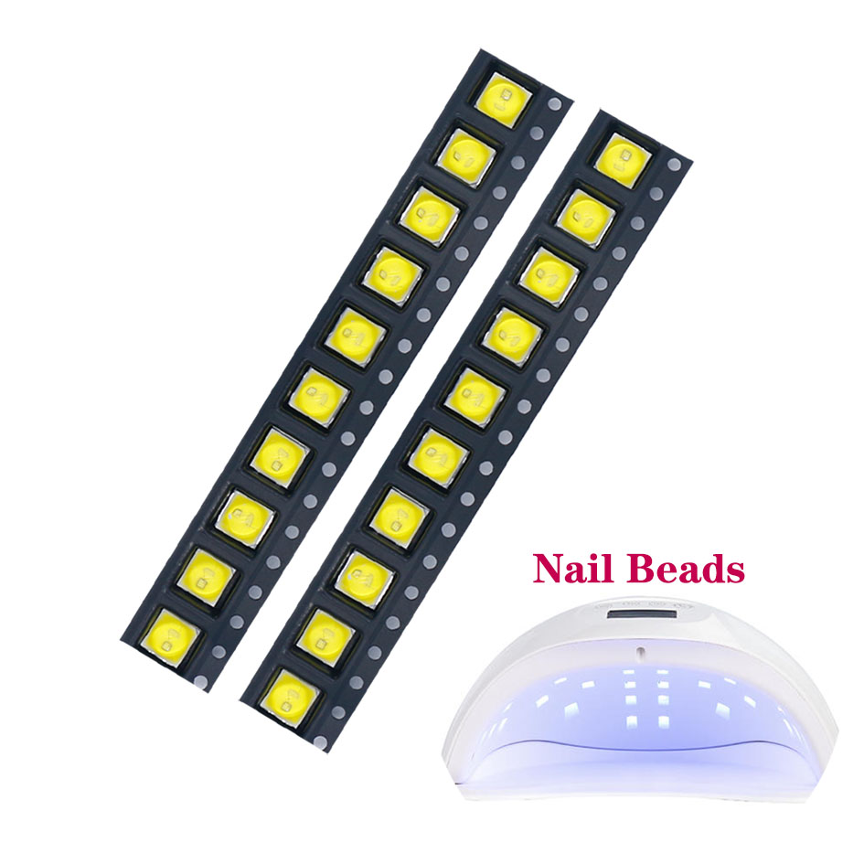 20ps A Lot Nail Lamp Bead 1W U - Uv Led Lamp Nail ulasan dan harga