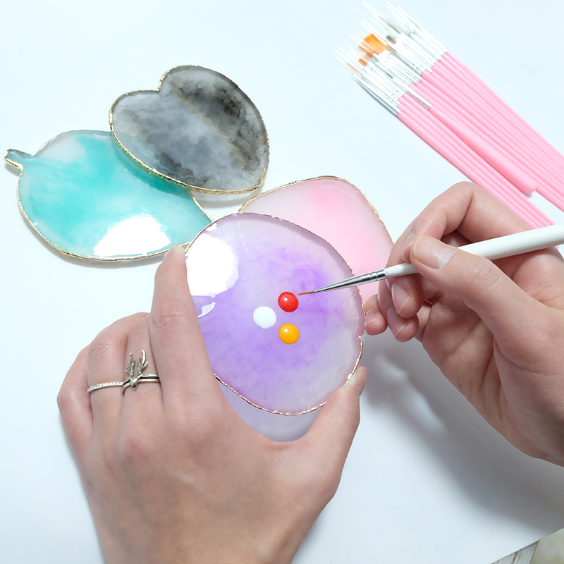 Resin Stone Color Palette Gel  - Nail Art Motif ulasan dan harga