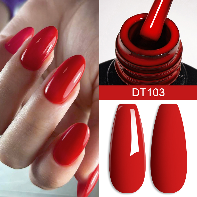 MEET ACROSS 7ml Wine Red Gel N - Nail Art Red Wine ulasan dan harga