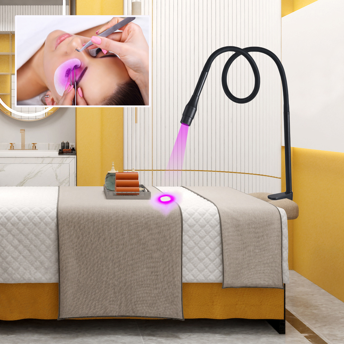Foot Pedal Gel Flash Cure Eyel - Uv Led Lamp Nail ulasan dan harga