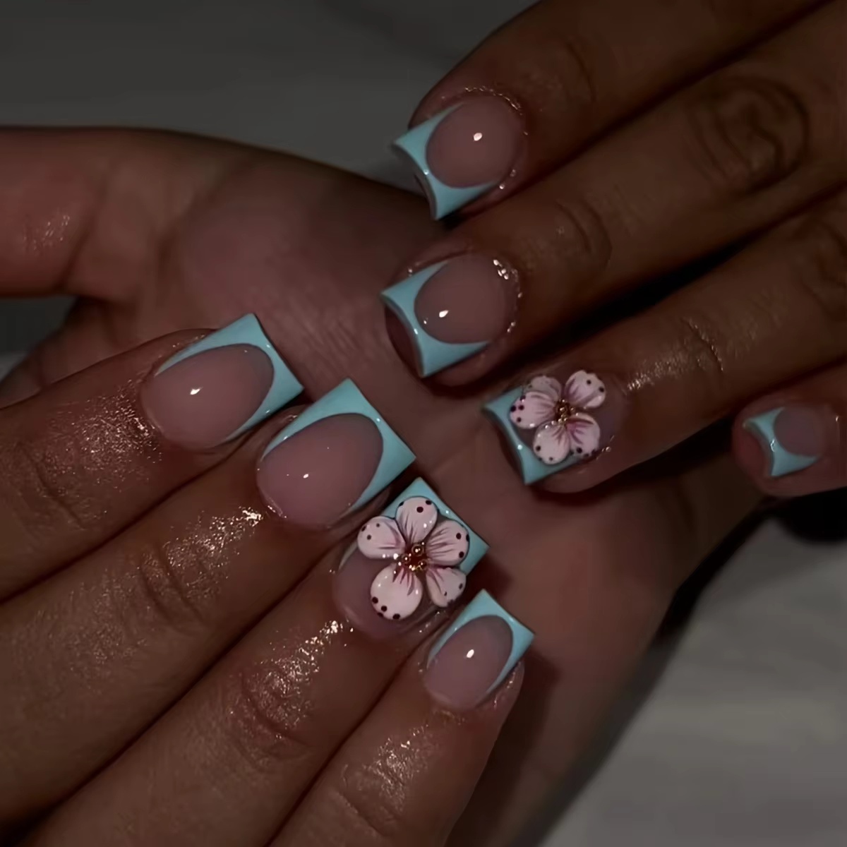 24pcs Simple White French Fake - Nail Art Full Design ulasan dan harga